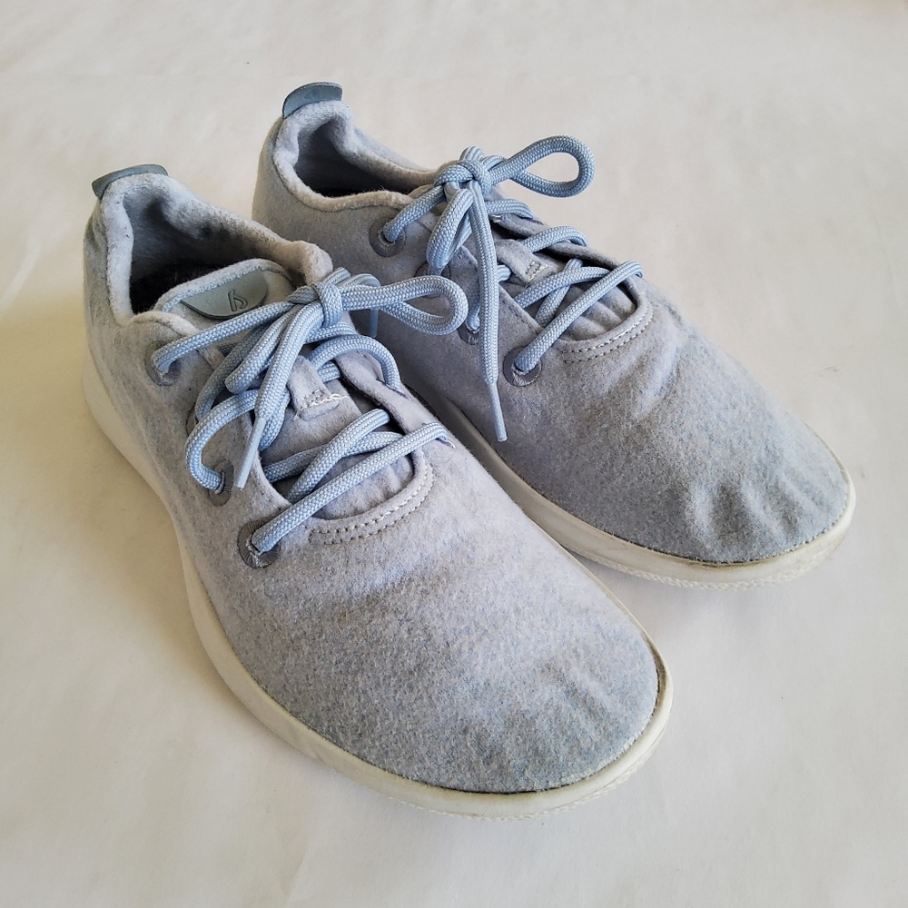Allbirds Men's Size 9 WR Wool Runner Sneaker Blue